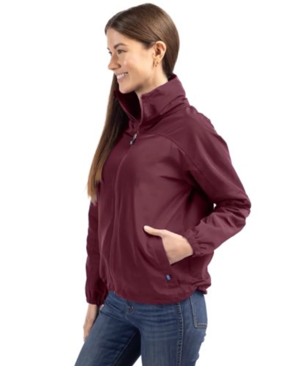 Veste zippée intégrale Cutter & Buck Charter Eco Recycled pour femmes
