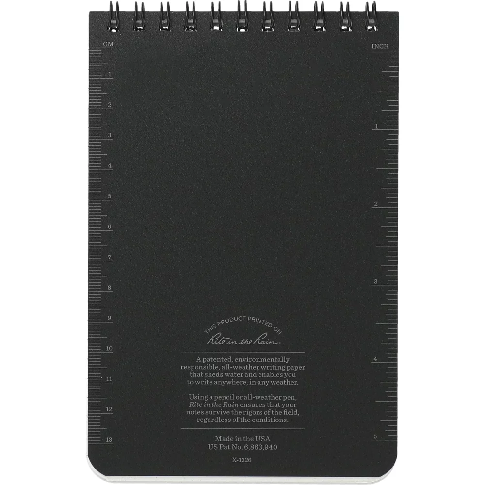 4" x 6" Rite in the Rain Top Spiral Notebook