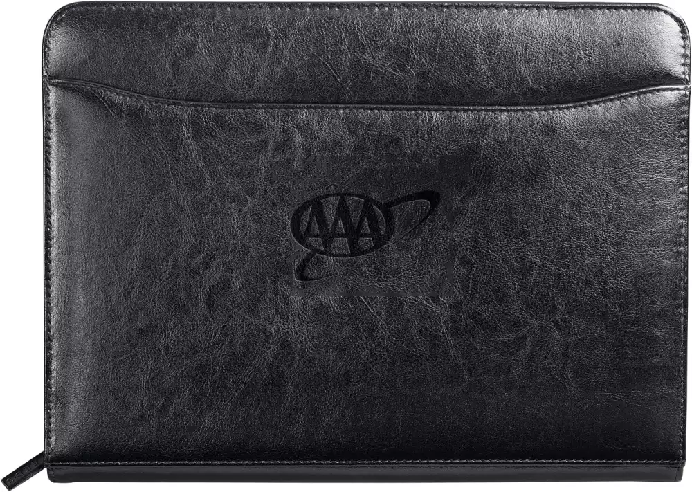 Porte-documents à fermeture éclair Renaissance avec papier FSC® Mix