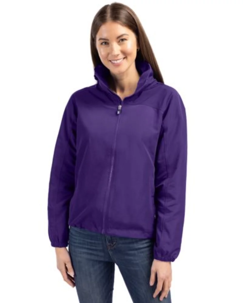 Cutter & Buck Charter Eco Recycled Womens Full-Zip Jacket