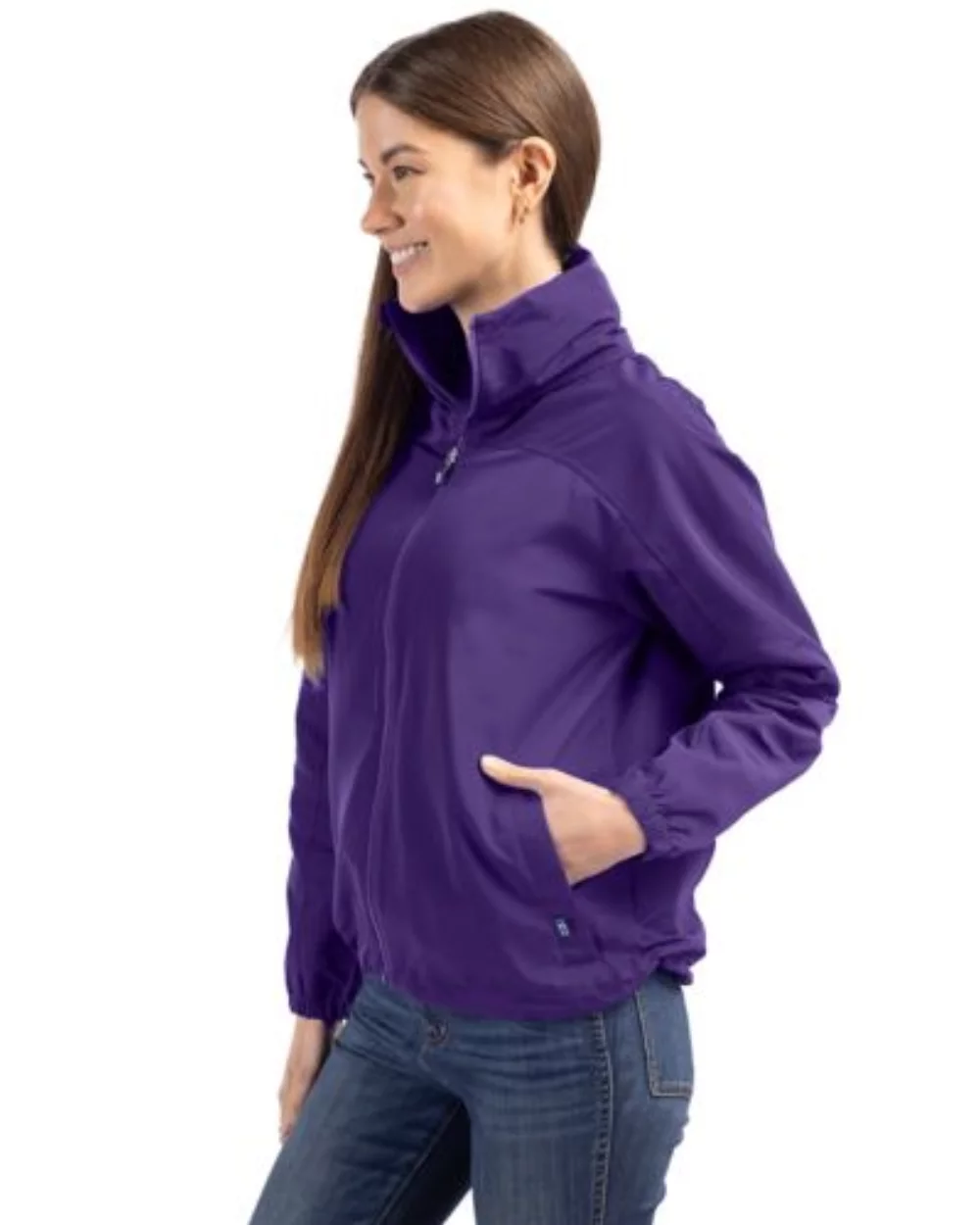 Veste zippée intégrale Cutter & Buck Charter Eco Recycled pour femmes