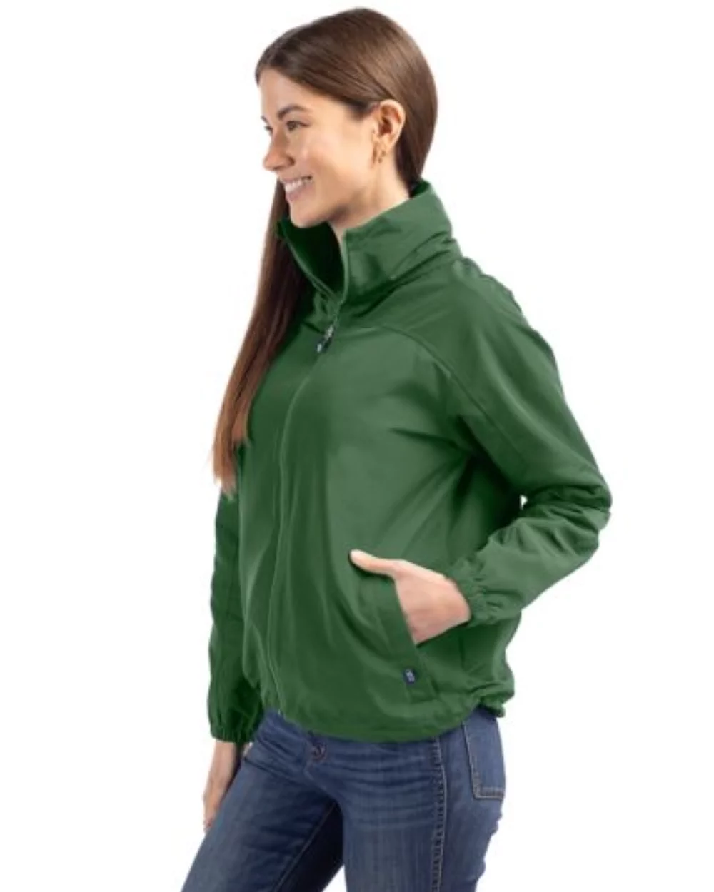 Cutter & Buck Charter Eco Recycled Womens Full-Zip Jacket