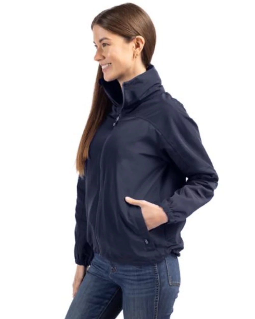 Cutter & Buck Charter Eco Recycled Womens Full-Zip Jacket