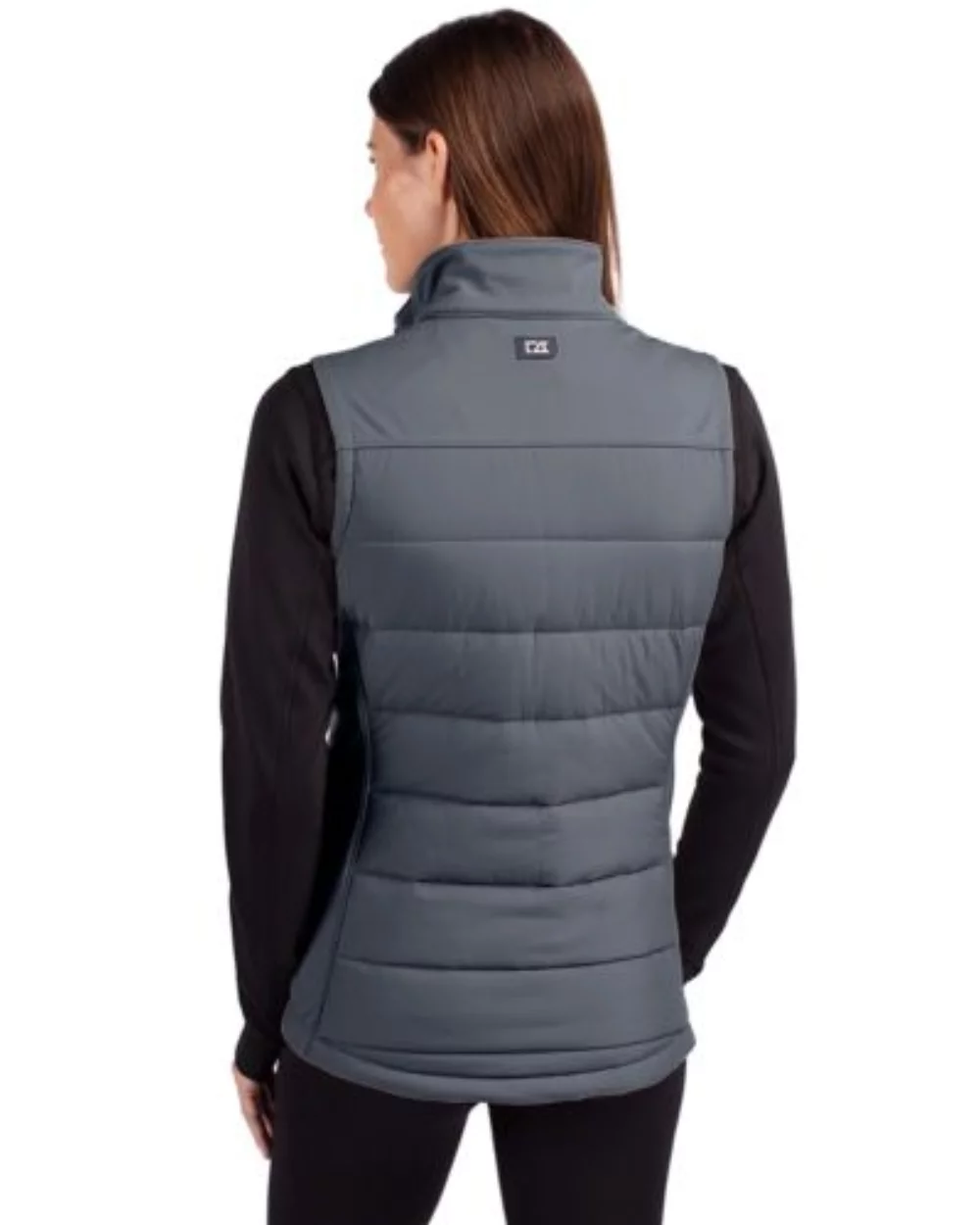 Cutter & Buck Evoke Hybrid Eco Softshell Recycled Womens Full Zip Vest