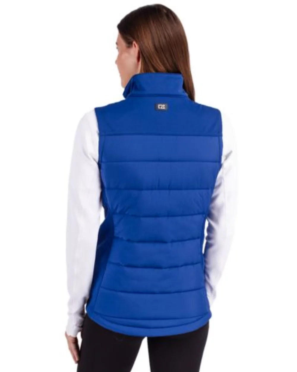 Cutter & Buck Evoke Hybrid Eco Softshell Recycled Womens Full Zip Vest