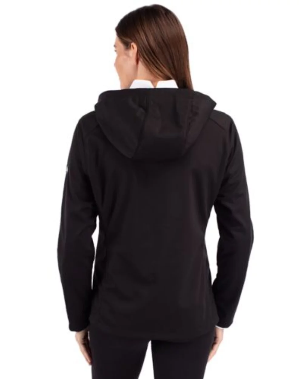 Veste pour femme Cutter & Buck Evoke Eco Softshell à fermeture éclair intégrale en matières recyclées