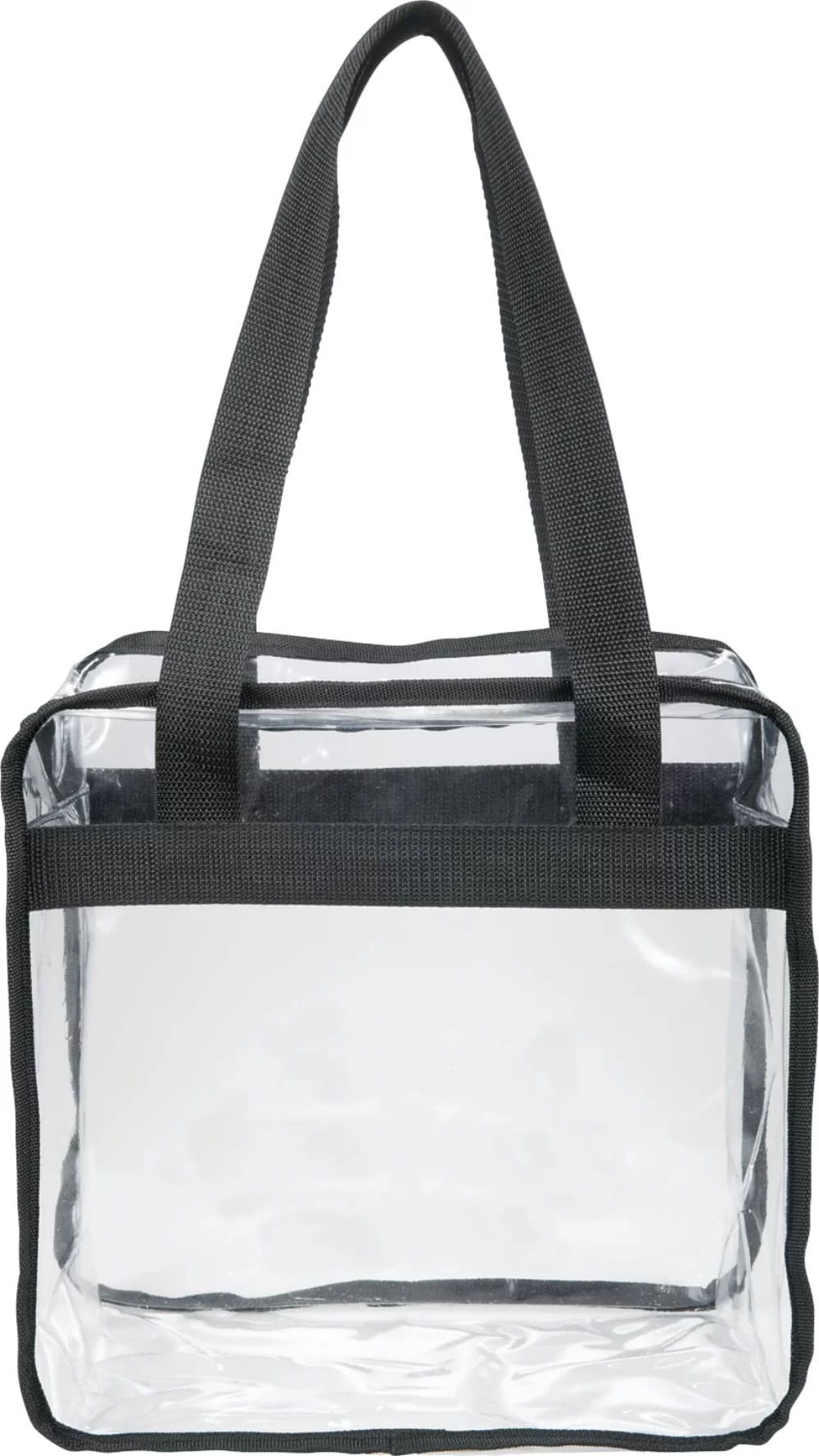 Sac de sécurité transparent à fermeture éclair pour le jour du match