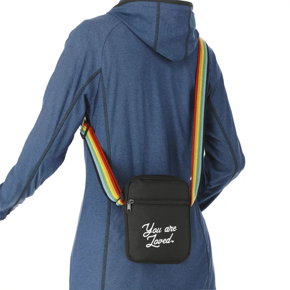 Sac bandoulière Rainbow en RPET