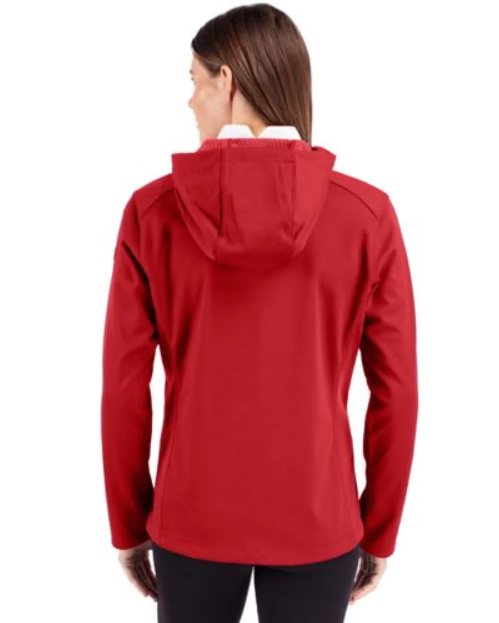 Veste pour femme Cutter & Buck Evoke Eco Softshell à fermeture éclair intégrale en matières recyclées