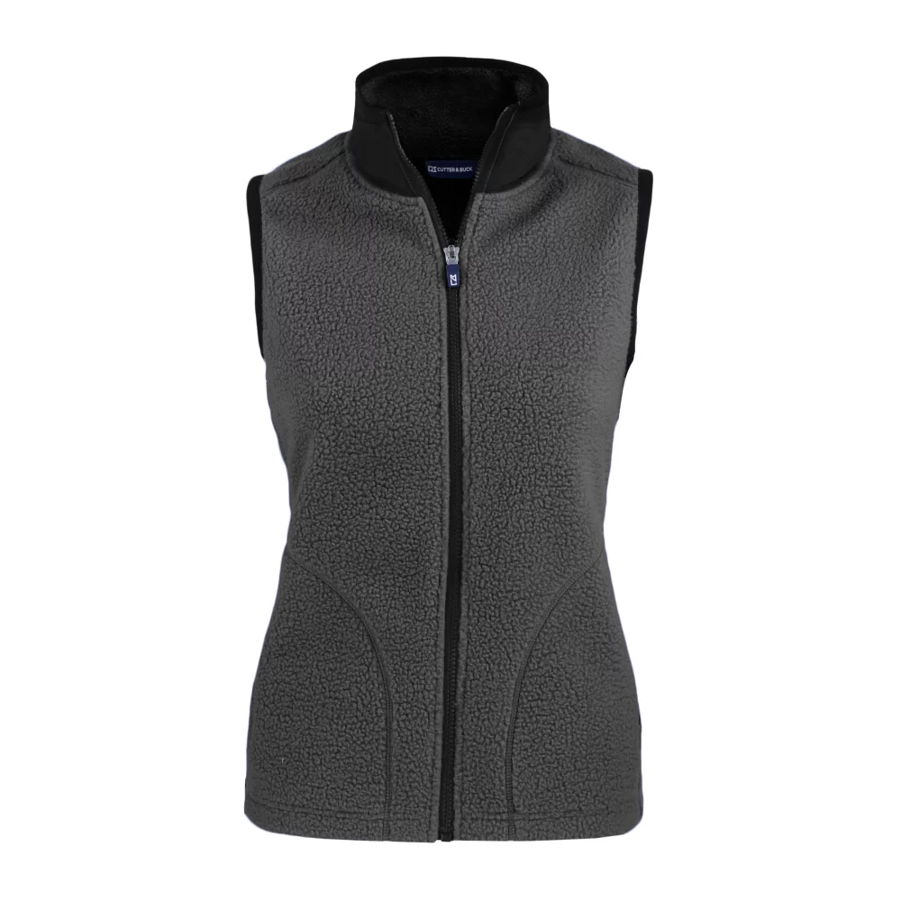 Gilet pour femme en polaire éco Sherpa Cascade de Cutter & Buck