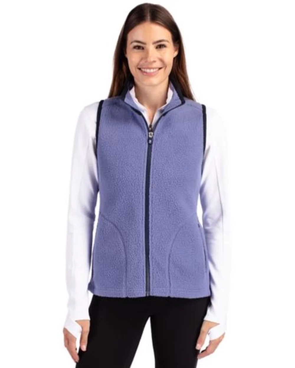 Cutter & Buck Cascade Eco Sherpa Fleece Womens Vest