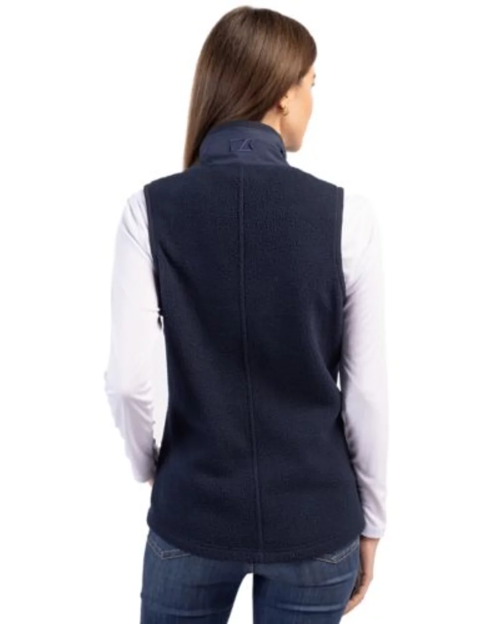 Gilet pour femme en polaire éco Sherpa Cascade de Cutter & Buck