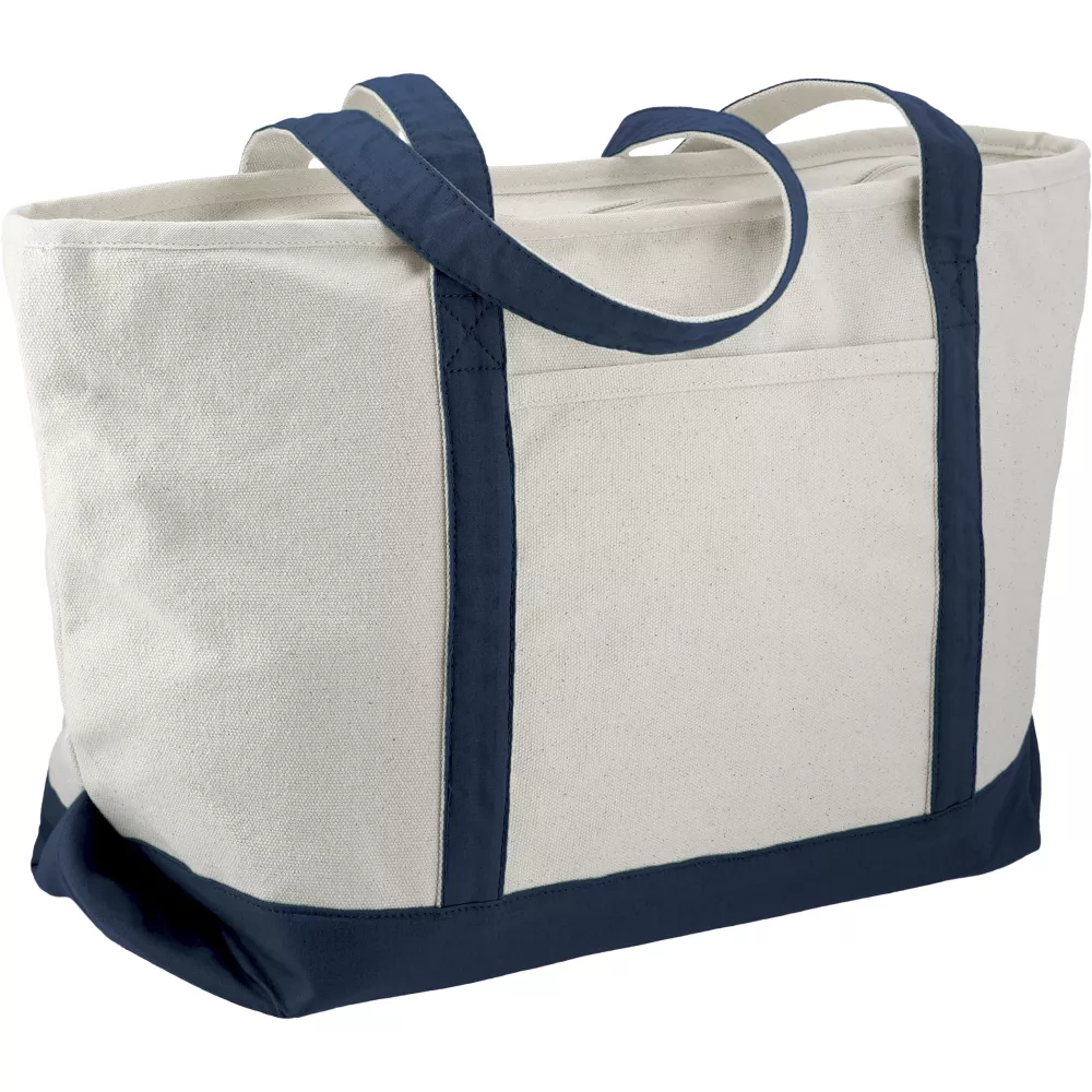 Baltic 18oz Cotton Canvas Zippered Boat Tote