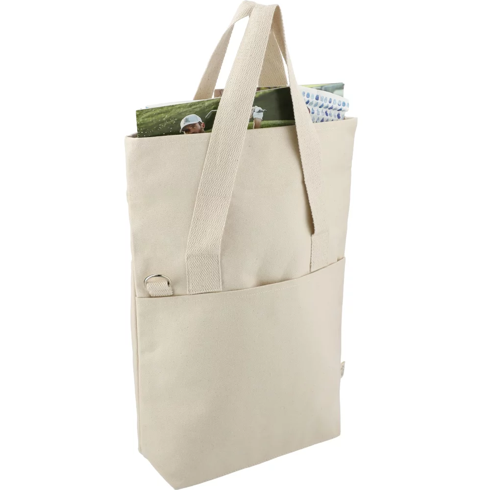 Organic 16oz Cotton Commuter Tote