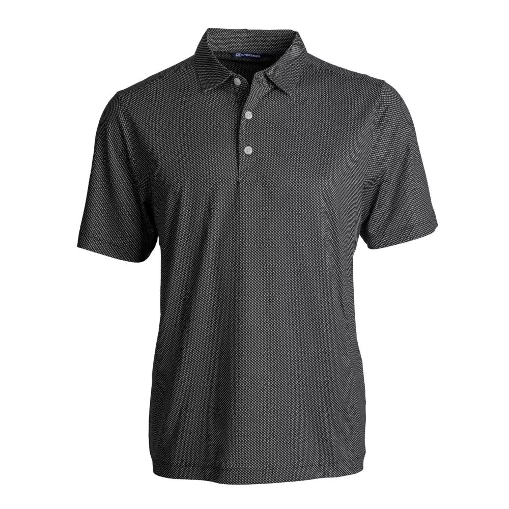 Polo pour hommes Cutter & Buck Pike Eco Symmetry Print Stretch Recycled
