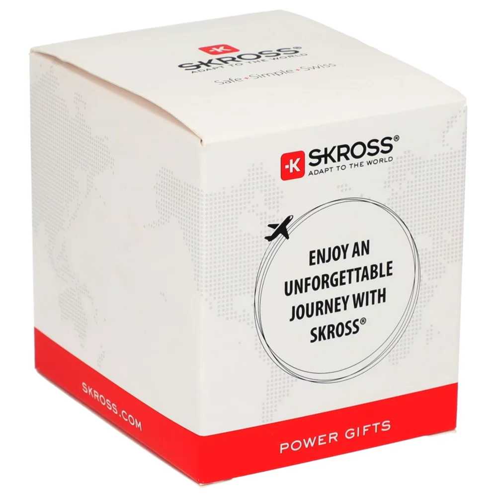 Adaptateur de voyage universel SKROSS MUV USB Type A & Type C