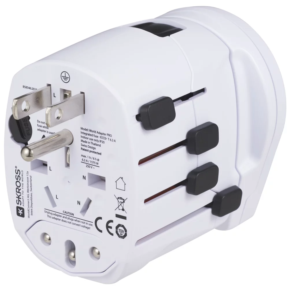 Adaptateur de voyage universel SKROSS PRO World & USB