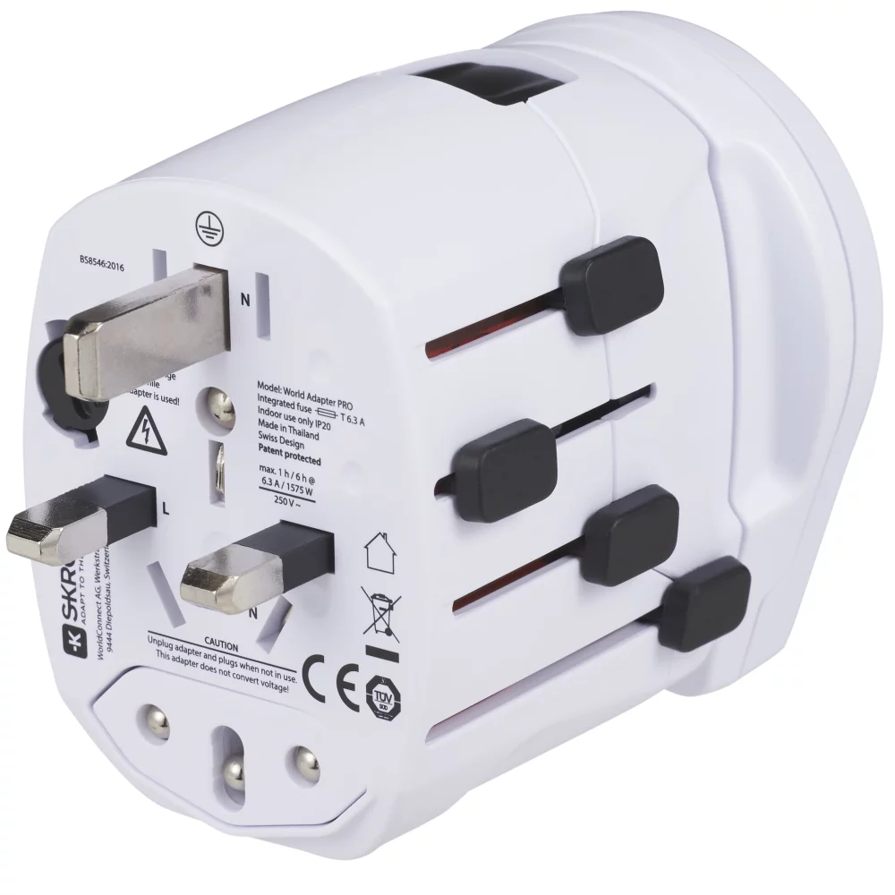 Adaptateur de voyage universel SKROSS PRO World & USB