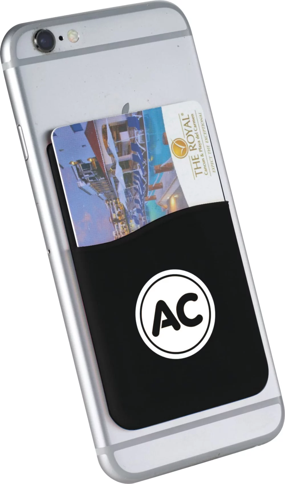 Porte-cartes en silicone mince