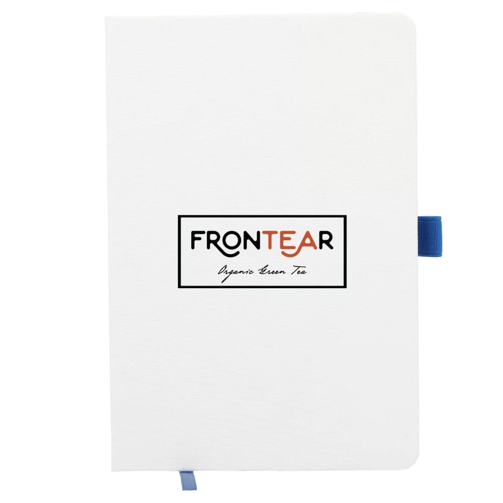 Cahier relié en fibre de bambou recyclée FSC® de 5,5 x 8,5 pouces