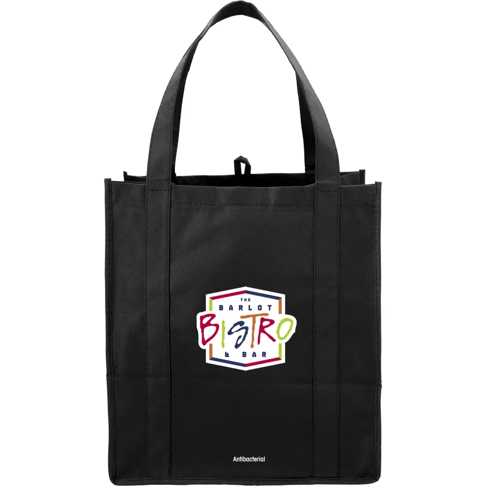 Sac d'épicerie avec additif antibactérien