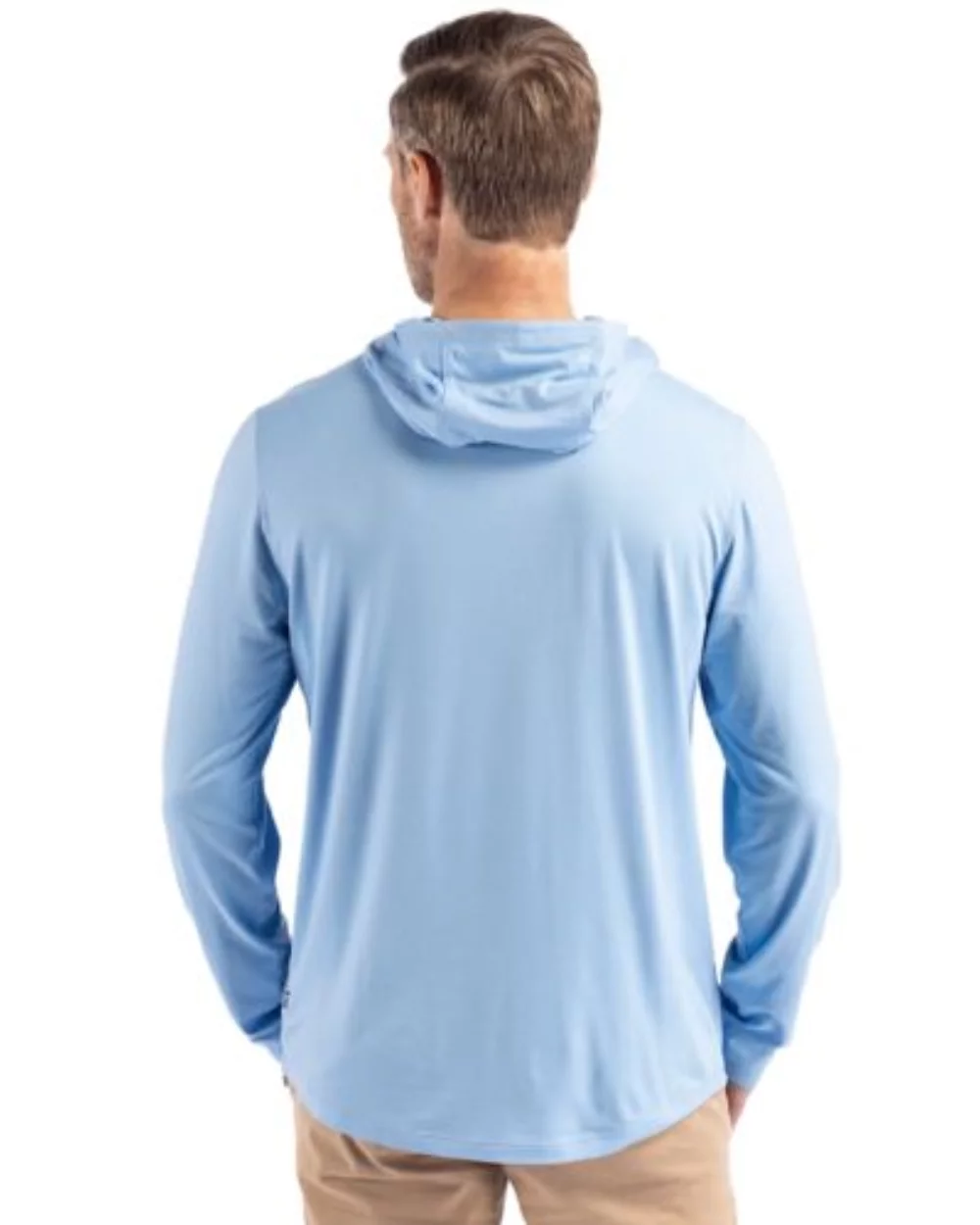 Cutter & Buck Coastline Epic Comfort Eco Recycled Mens Hooded Shirt