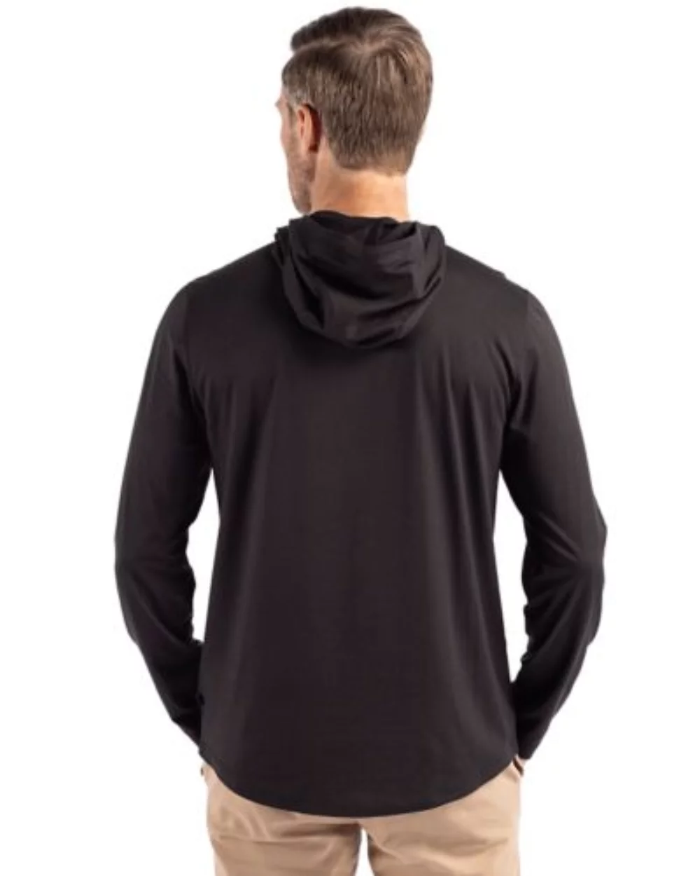 Cutter & Buck Coastline Epic Comfort Eco Recycled Mens Hooded Shirt