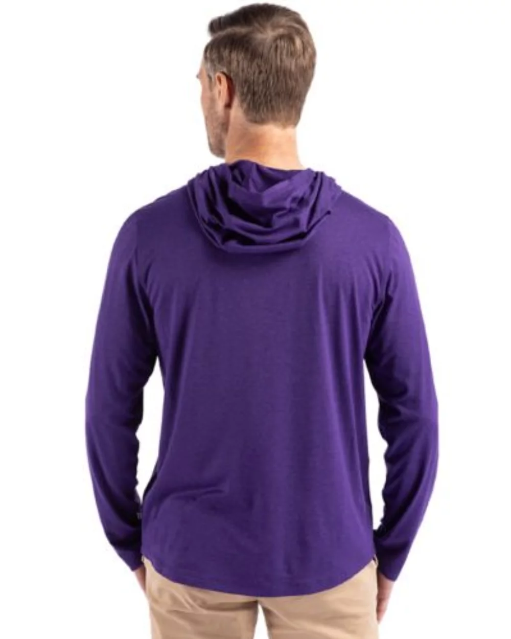 Chemise à capuche pour hommes Cutter & Buck Coastline Epic Comfort Eco Recycled