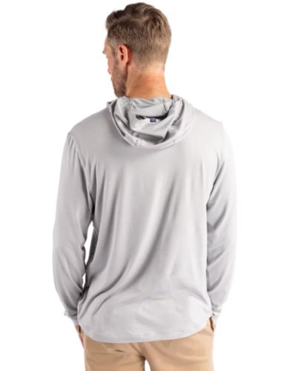 Chemise à capuche pour hommes Cutter & Buck Coastline Epic Comfort Eco Recycled