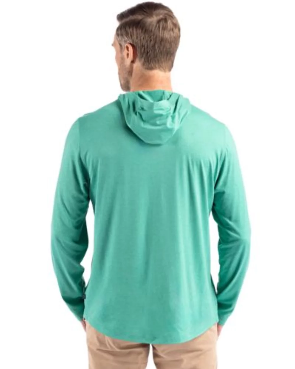 Chemise à capuche pour hommes Cutter & Buck Coastline Epic Comfort Eco Recycled