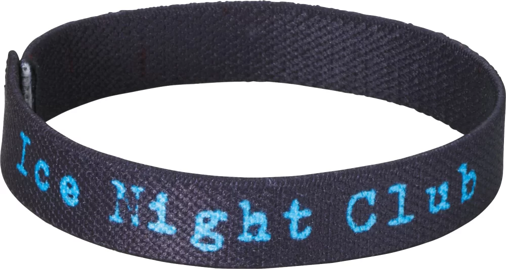 Full Color 1/2" Elastic Wristband