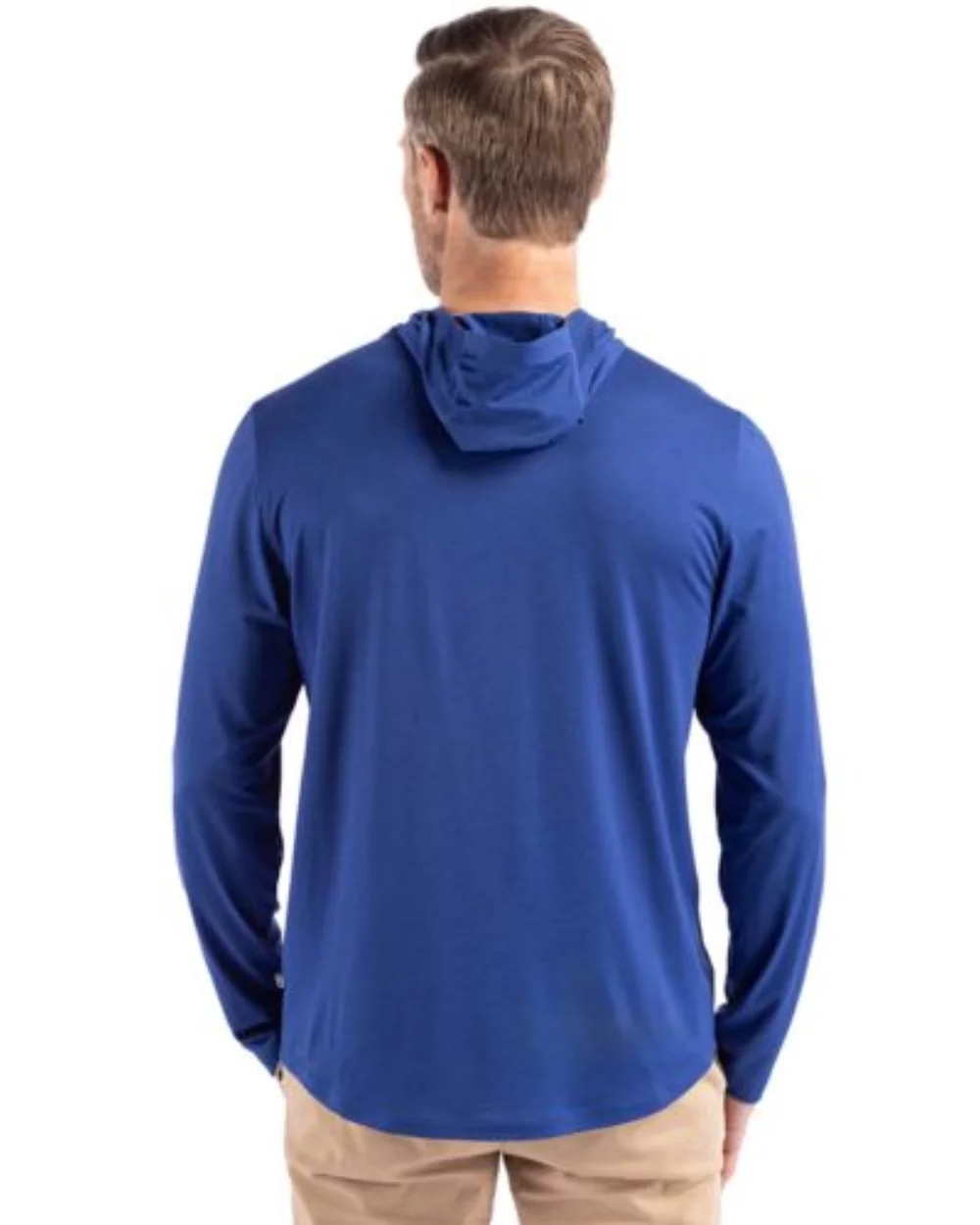 Chemise à capuche pour hommes Cutter & Buck Coastline Epic Comfort Eco Recycled