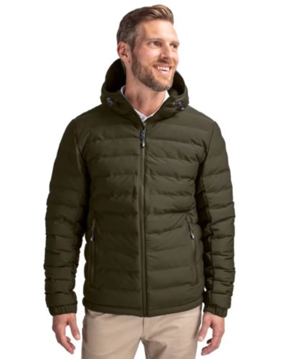 Veste matelassée Cutter & Buck Mission Ridge Repreve? Eco isolée pour homme
