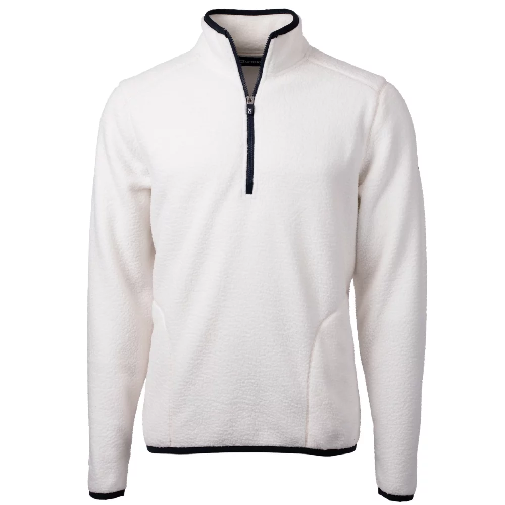 Veste à quart de zip Cutter & Buck Cascade Eco Sherpa Fleece pour hommes