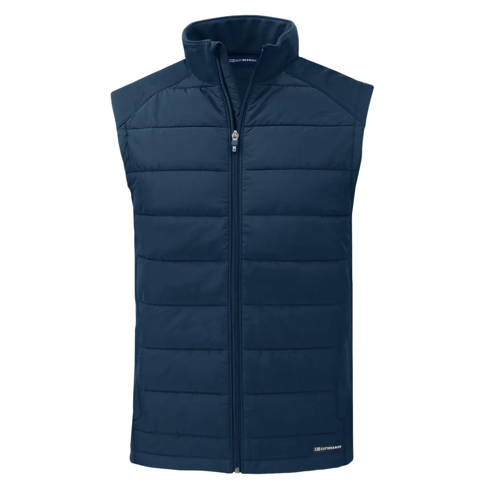 Veste zippée pour homme Cutter & Buck Evoke Hybrid Eco Softshell recyclée
