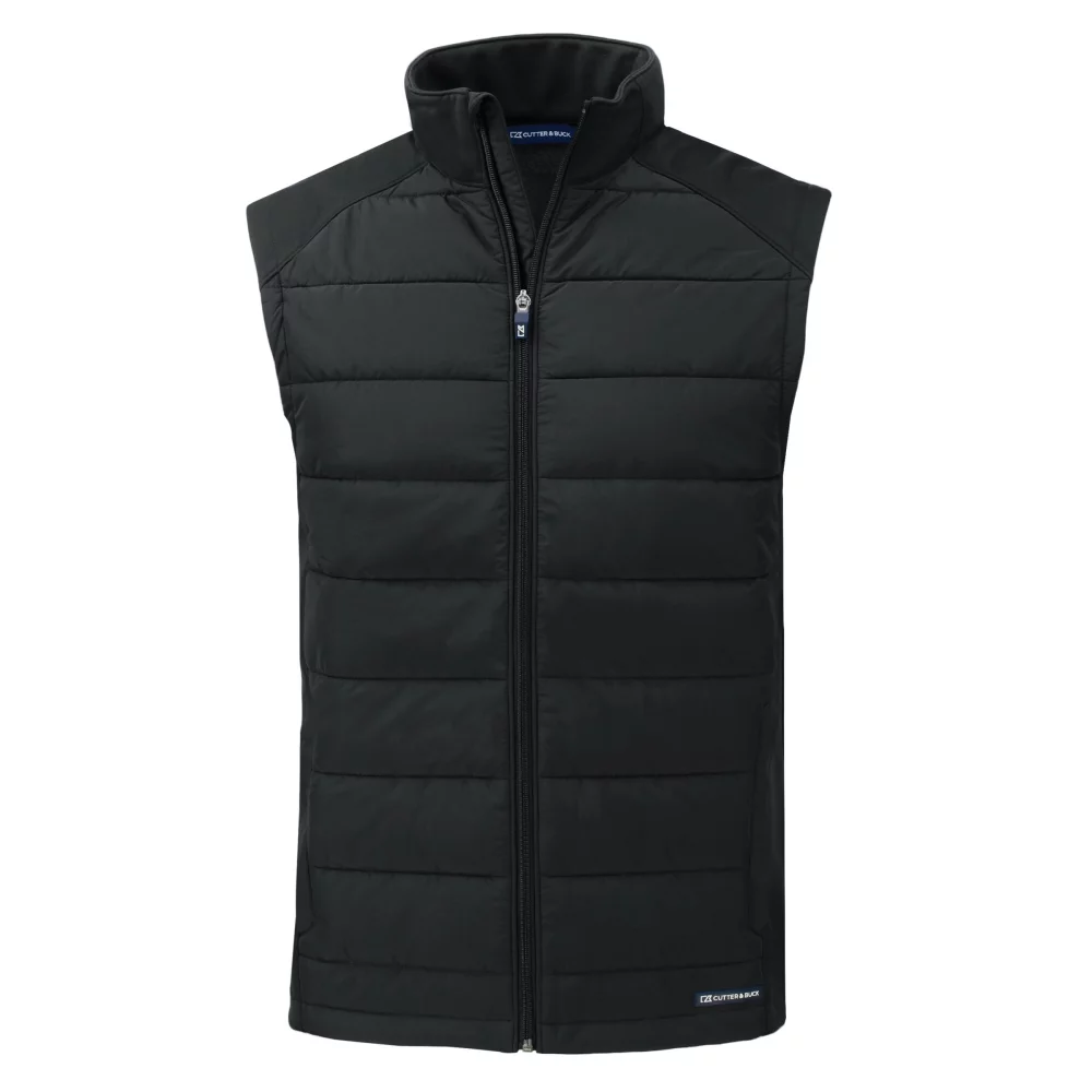 Veste zippée pour homme Cutter & Buck Evoke Hybrid Eco Softshell recyclée