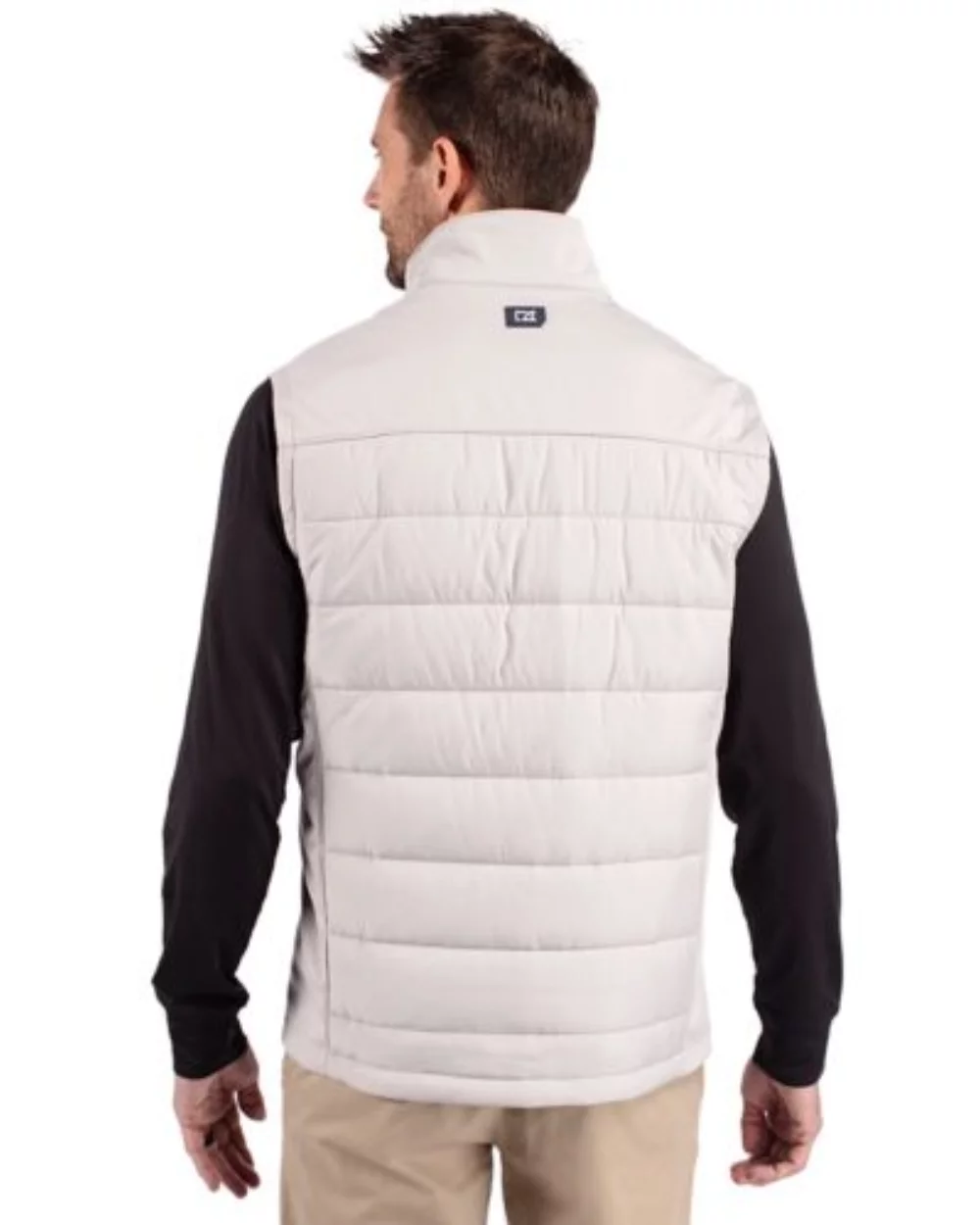 Veste zippée pour homme Cutter & Buck Evoke Hybrid Eco Softshell recyclée