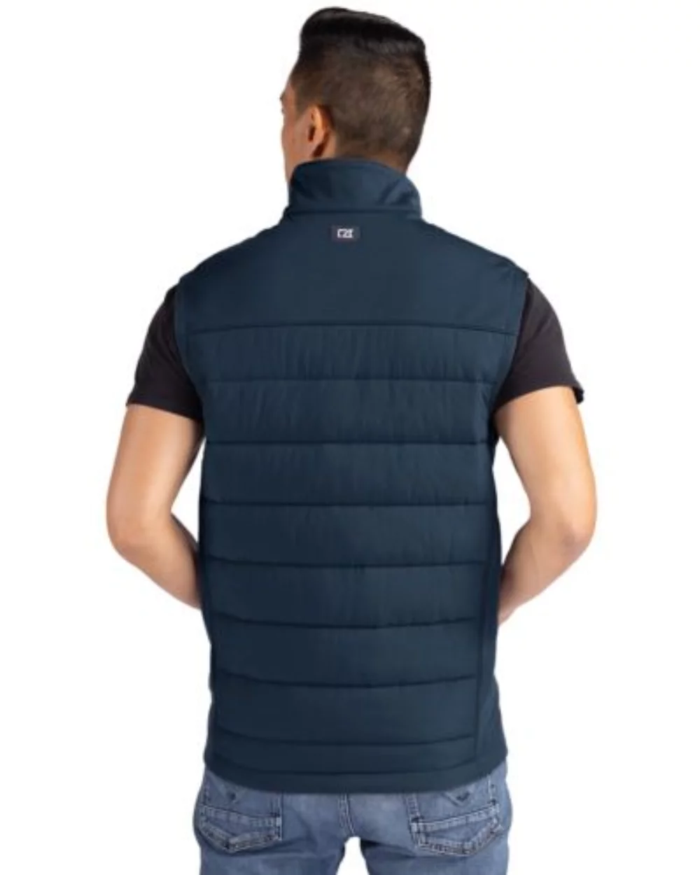 Cutter & Buck Evoke Hybrid Eco Softshell Recycled Mens Full Zip Vest