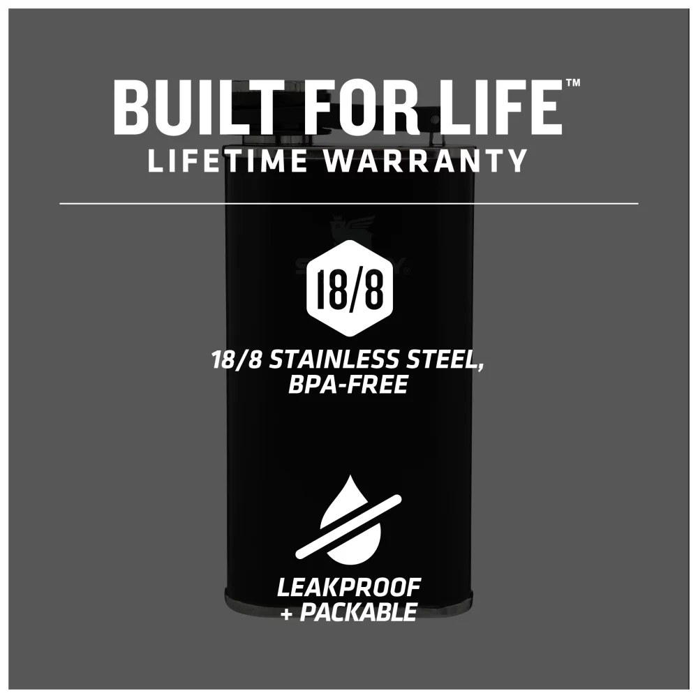 Stanley Easy Fill Wide Mouth Flask 8oz