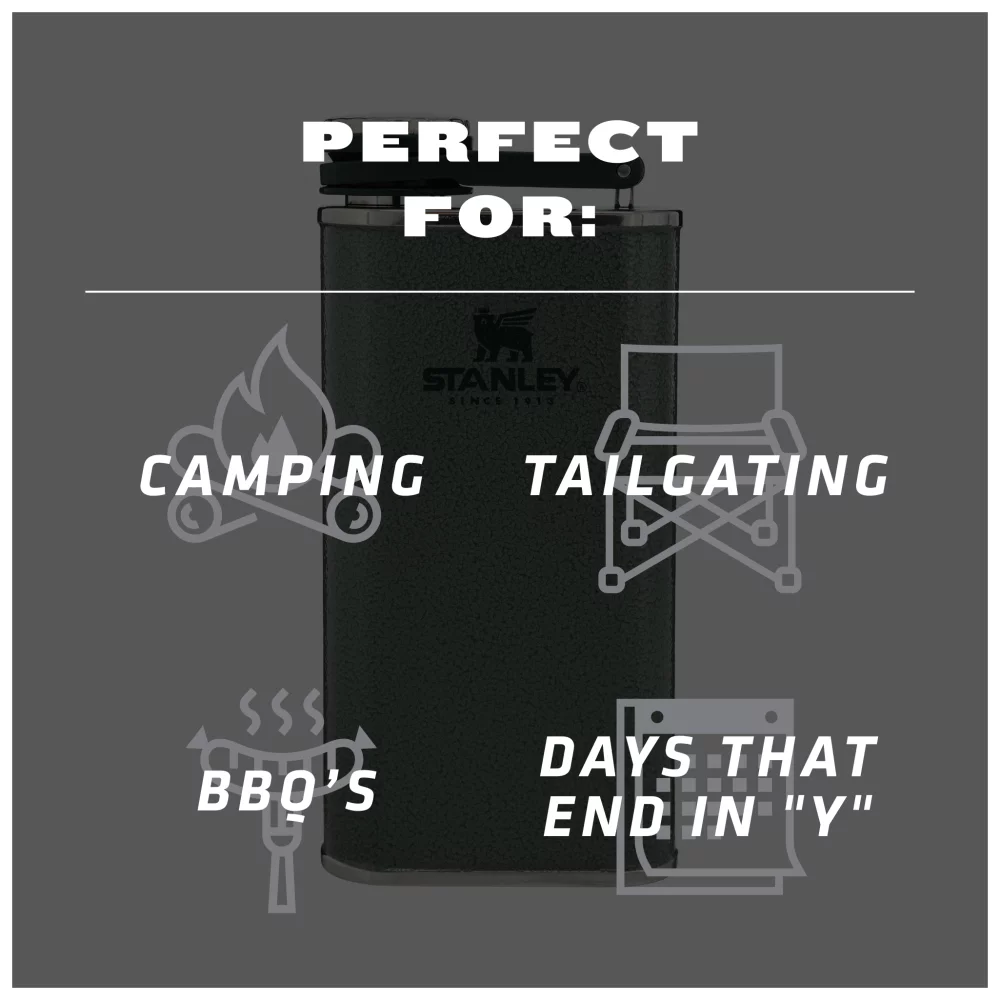 Flasque à large ouverture Stanley Easy Fill 8 oz