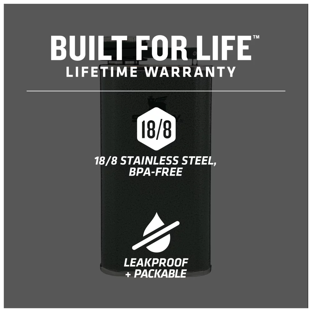 Stanley Easy Fill Wide Mouth Flask 8oz