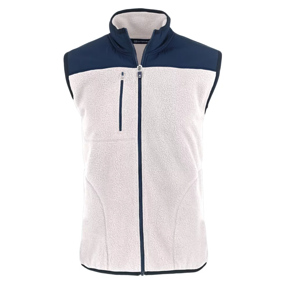 Cutter & Buck Cascade Eco Sherpa Fleece Mens Vest