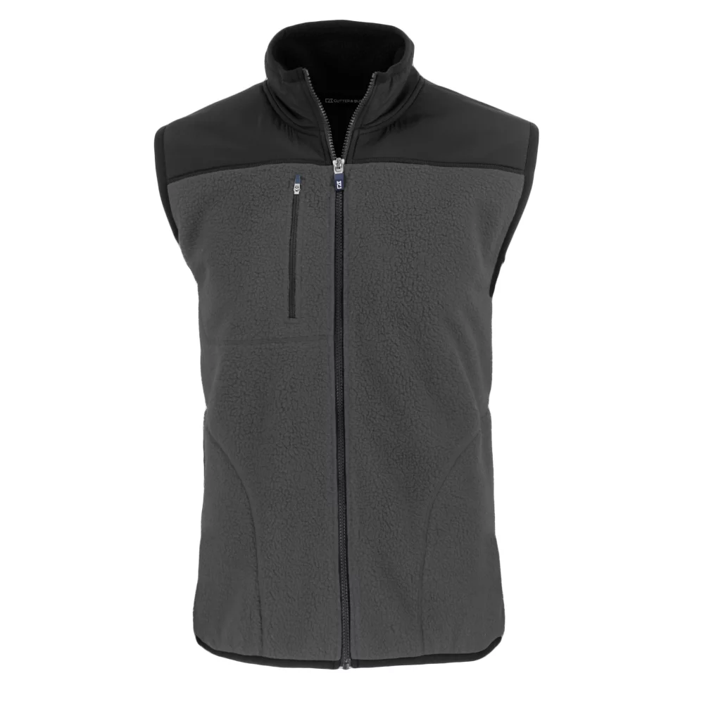 Veste en polaire Cutter & Buck Cascade Eco Sherpa pour homme