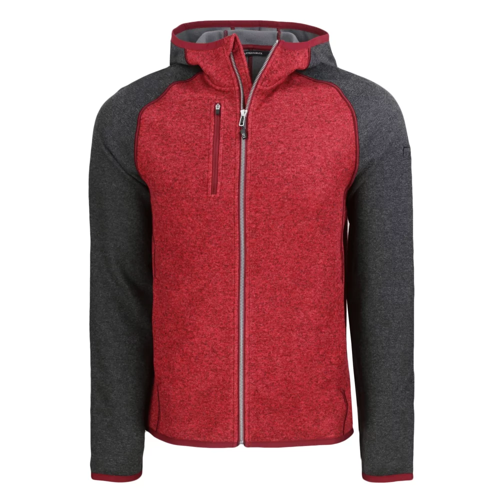 Veste à capuche zippée Cutter & Buck Mainsail pour homme