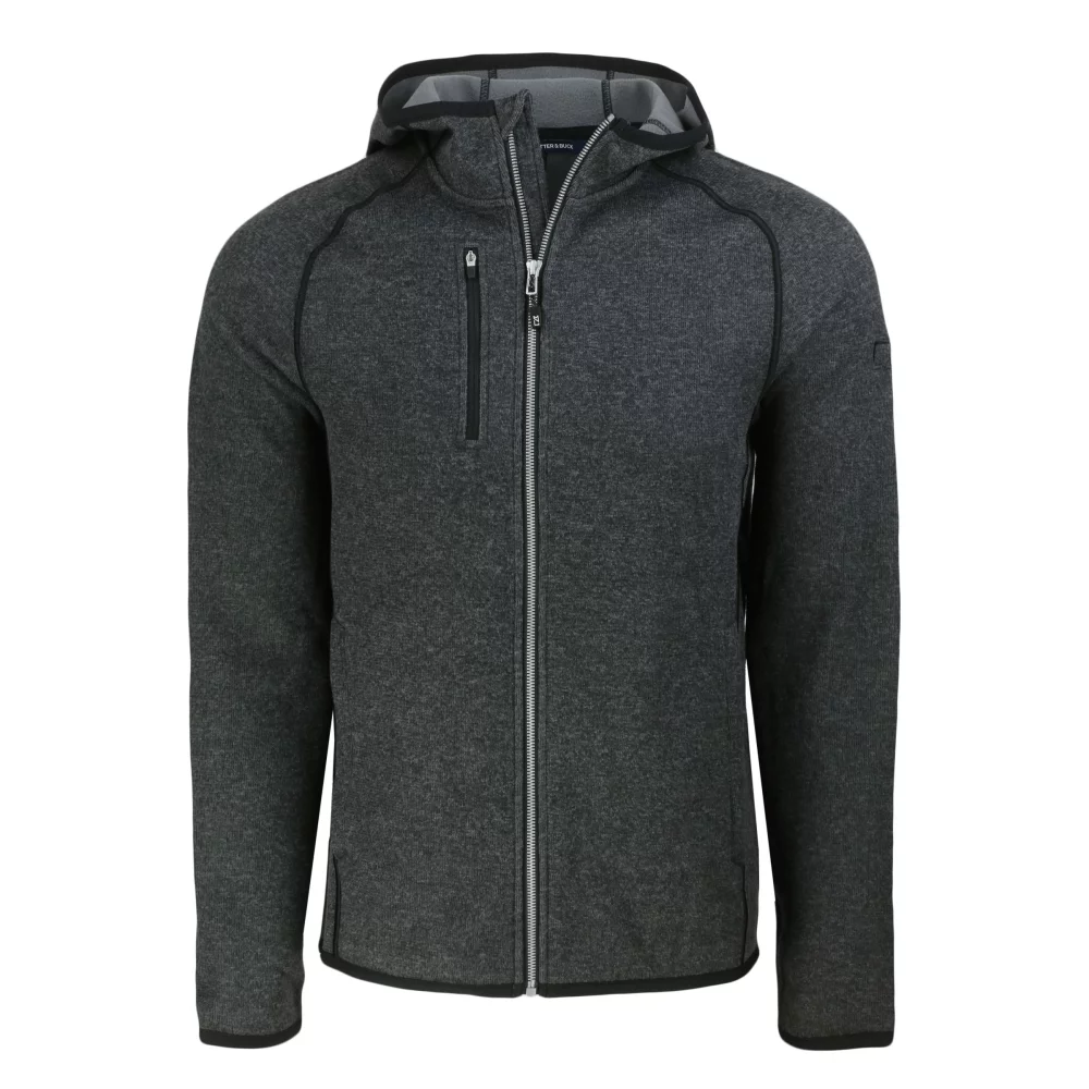 Veste à capuche zippée Cutter & Buck Mainsail pour homme