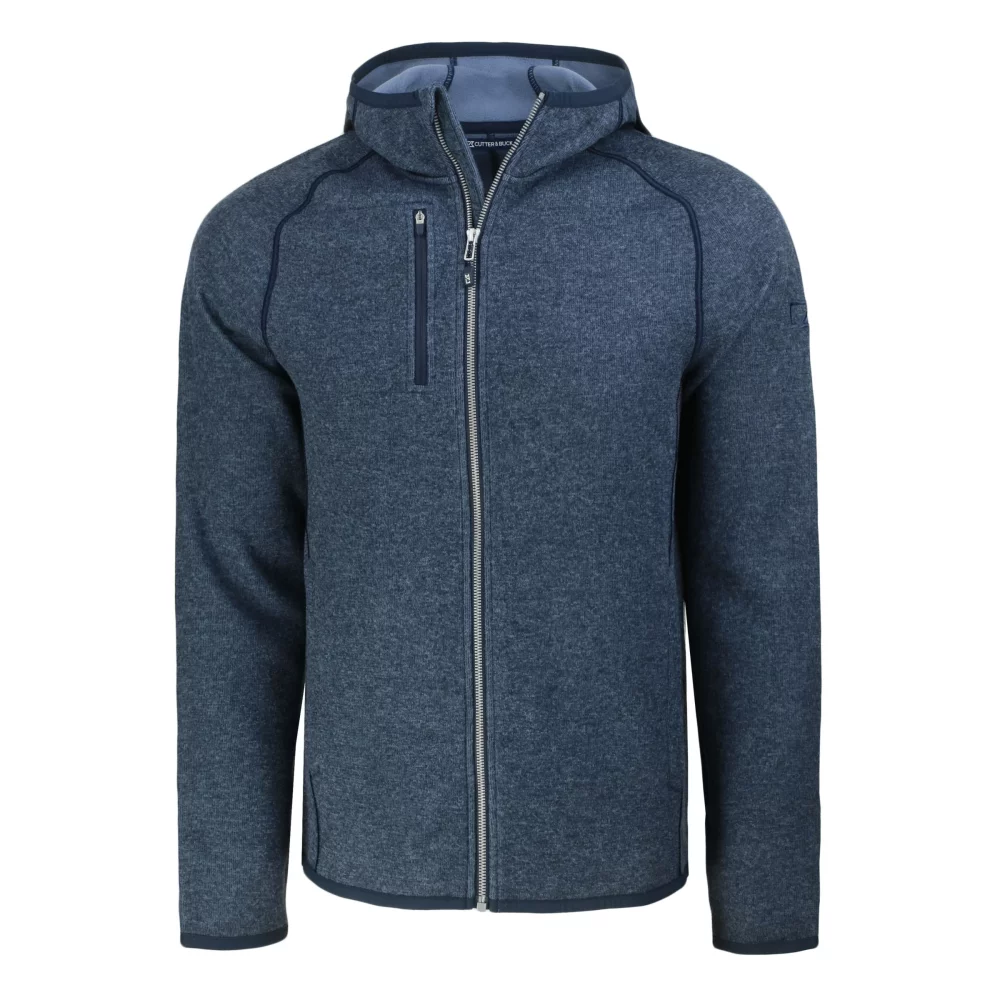 Veste à capuche zippée Cutter & Buck Mainsail pour homme