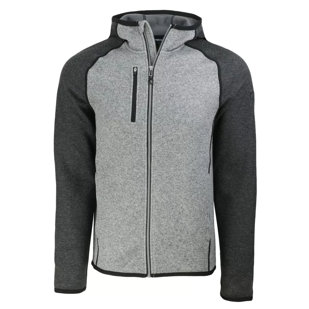 Veste à capuche zippée Cutter & Buck Mainsail pour homme