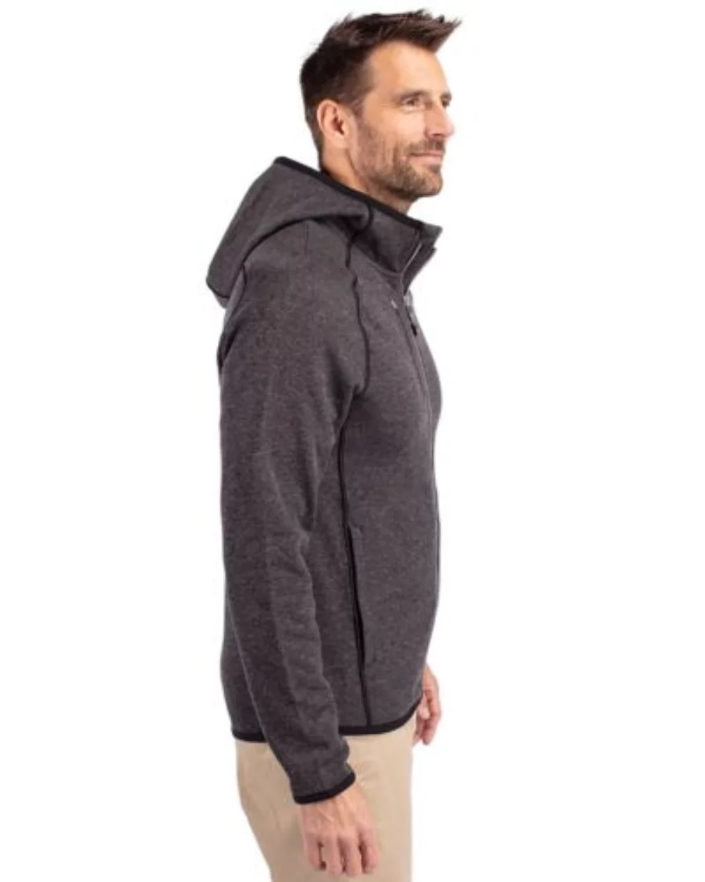 Cutter & Buck Mainsail Full Zip Hooded Mens Jacket