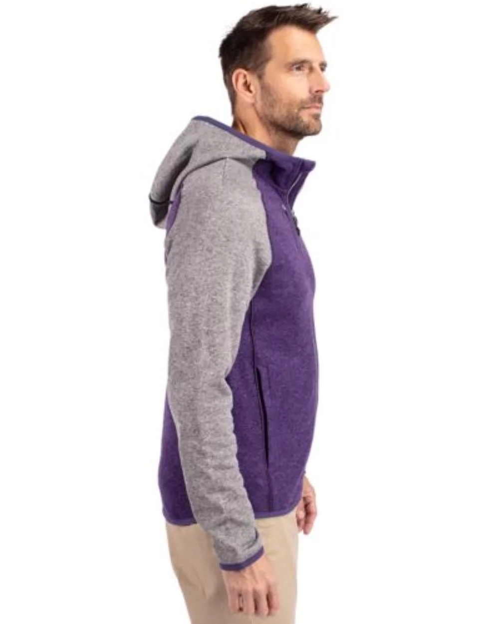 Cutter & Buck Mainsail Full Zip Hooded Mens Jacket