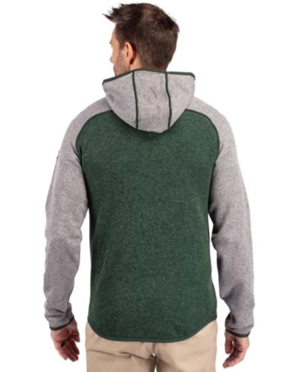 Veste à capuche zippée Cutter & Buck Mainsail pour homme